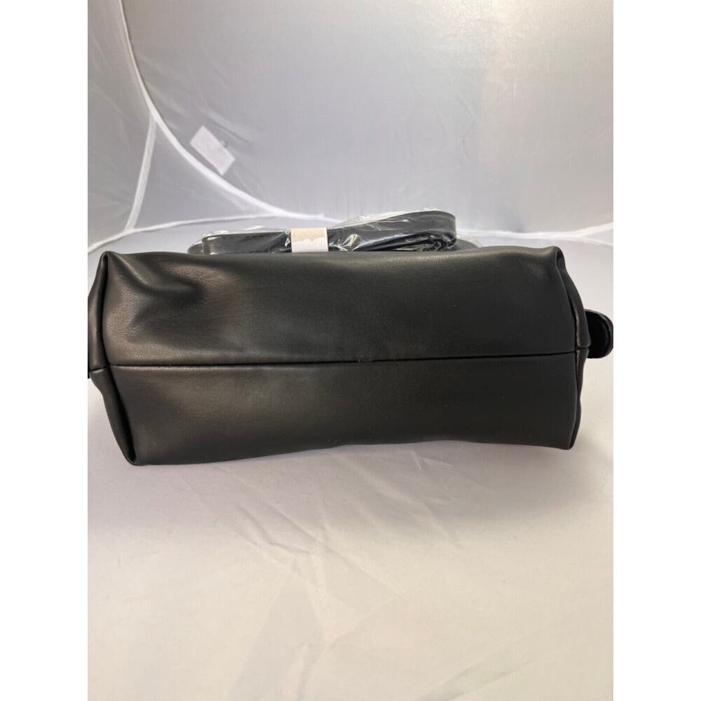 NWT JULES KAE Vegan Leather small Crossbody Bag Purse in Black With Dust Bag - Picture 3 of 11